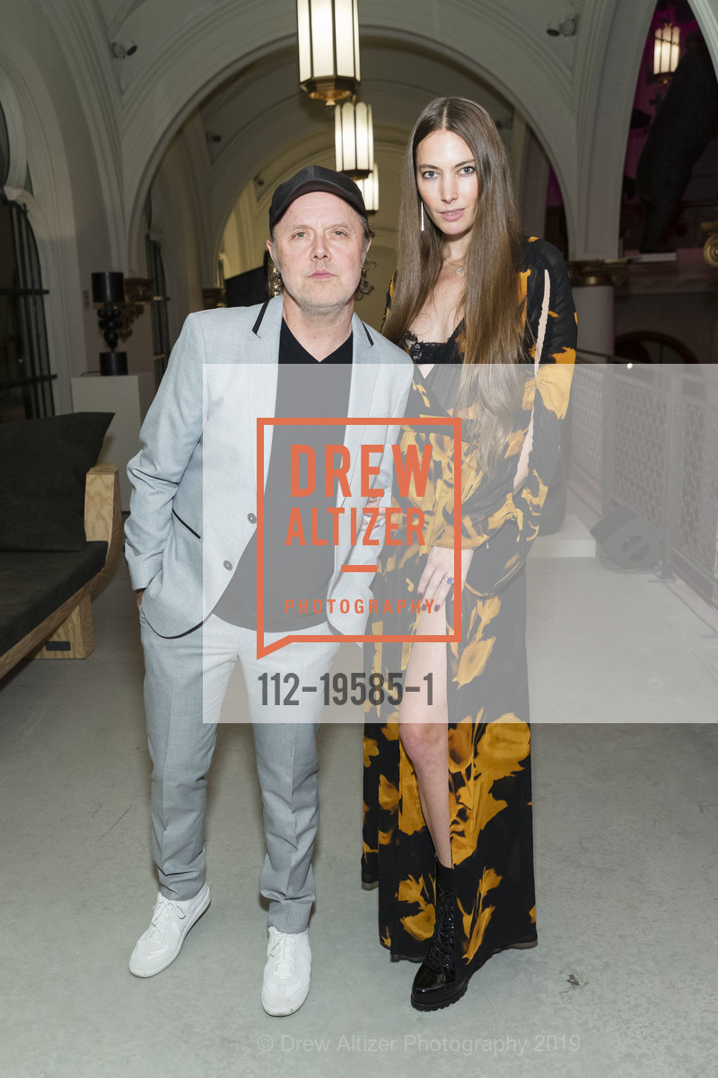 Lars Ulrich, Jessica Miller, Heavenly Bodies at Saint Joseph's Art Society, Saint Joseph's Art Society, November 1st, 2019, Photo #112-19585-1 Lars Ulrich, Jessica Miller, Photo #112-19585-1