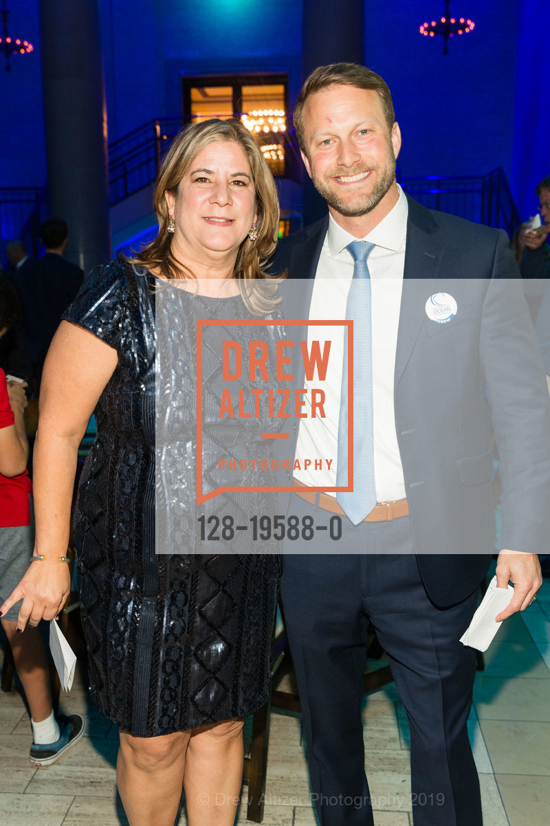 Ana Blanco, Scott Atkinson, International Ocean Film Festival Off the Reef Fall Benefit, Bently Reserve. 301 Battery Street, November 2nd, 2019, Photo #128-19588-0 Ana Blanco, Scott Atkinson, Photo #128-19588-0