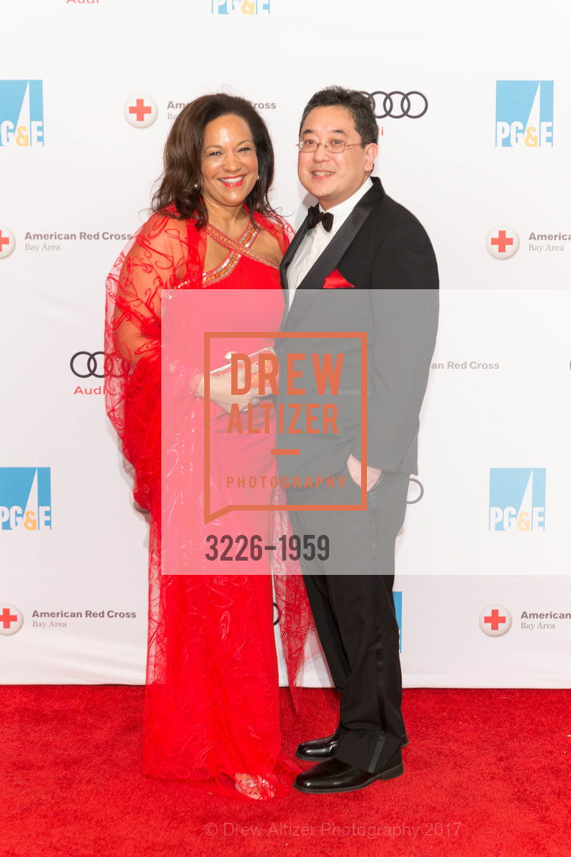 Karen Clopton, John Kiyasu, Red Cross Gala 2017, Julia Morgan Ballroom. 465 California St San Francisco, California 94104, March 11th, 2017, Photo #3226-1959 Karen Clopton, John Kiyasu, Photo #3226-1959
