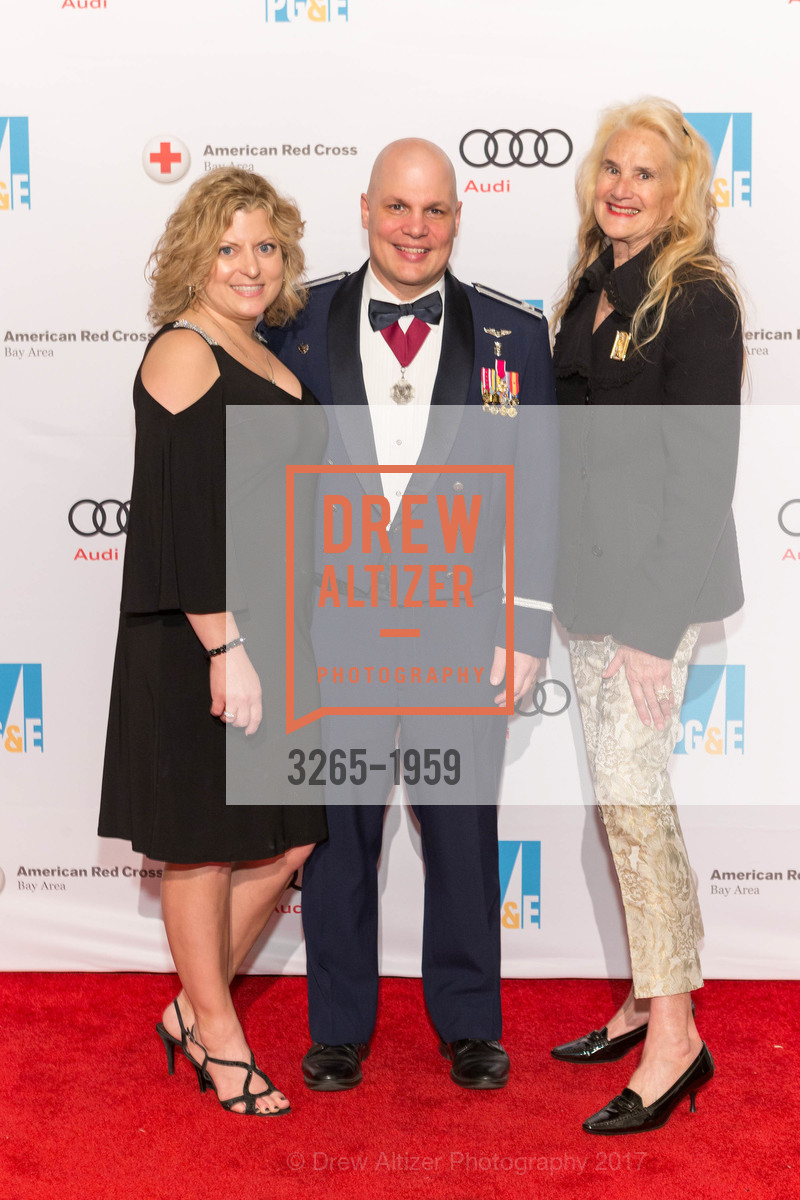 Kathy Higgins, Michael Higgins, Camille McCormick, Red Cross Gala 2017, Julia Morgan Ballroom. 465 California St San Francisco, California 94104, March 11th, 2017, Photo #3265-1959 Kathy Higgins, Michael Higgins, Camille McCormick, Photo #3265-1959