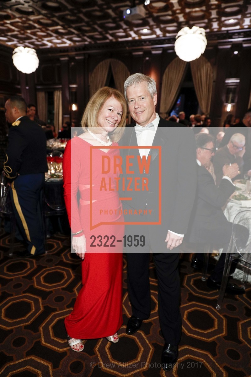 Kathy Pickering, Philip Schenette, Red Cross Gala 2017, Julia Morgan Ballroom. 465 California St San Francisco, California 94104, March 11th, 2017, Photo #2322-1959 Kathy Pickering, Philip Schenette, Photo #2322-1959