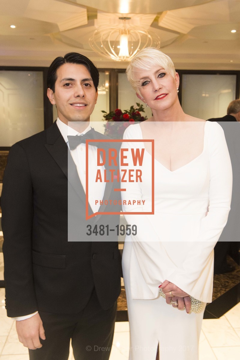 Carlos Roca, Laura Grollmus, Red Cross Gala 2017, Julia Morgan Ballroom. 465 California St San Francisco, California 94104, March 11th, 2017, Photo #3481-1959 Carlos Roca, Laura Grollmus, Photo #3481-1959