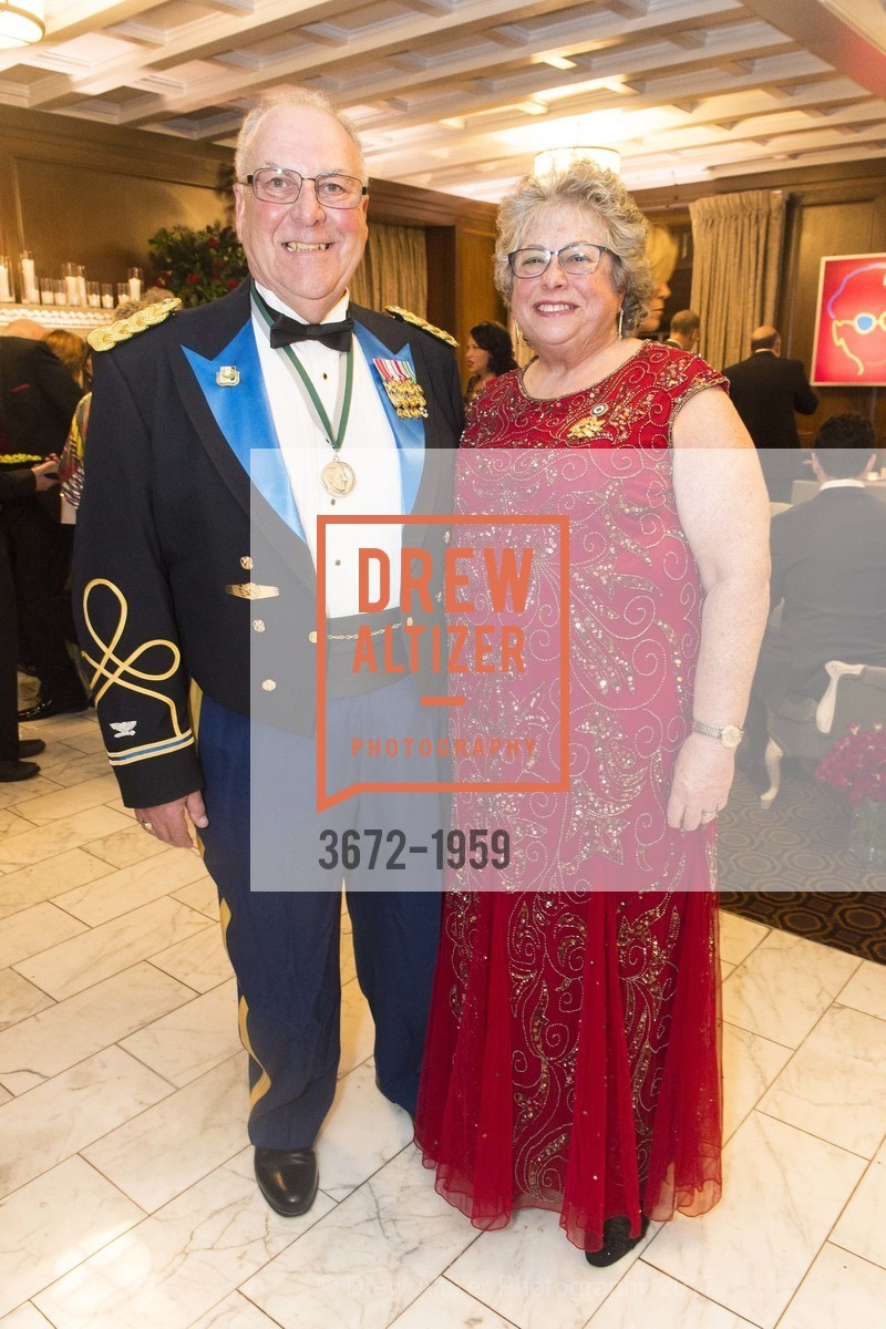 Larry Dietz, Liz Dietz, Red Cross Gala 2017, Julia Morgan Ballroom. 465 California St San Francisco, California 94104, March 11th, 2017, Photo #3672-1959 Larry Dietz, Liz Dietz, Photo #3672-1959