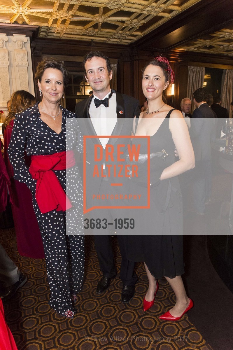 Kate Smith, Andrew Whittaker, Alex Whittaker, Red Cross Gala 2017, Julia Morgan Ballroom. 465 California St San Francisco, California 94104, March 11th, 2017, Photo #3683-1959 Kate Smith, Andrew Whittaker, Alex Whittaker, Photo #3683-1959