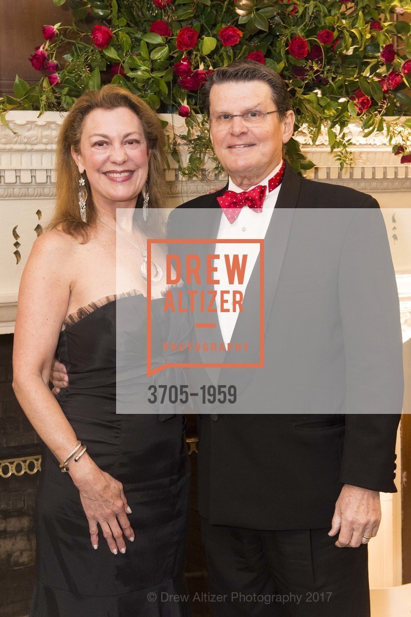 Laura Rees, Nigel Rees, Red Cross Gala 2017, Julia Morgan Ballroom. 465 California St San Francisco, California 94104, March 11th, 2017, Photo #3705-1959 Laura Rees, Nigel Rees, Photo #3705-1959