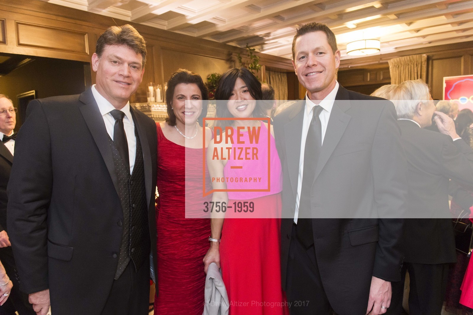 David Pastor, Alexandra Pastor, Linda Wendel, Andrew Wendel, Red Cross Gala 2017, Julia Morgan Ballroom. 465 California St San Francisco, California 94104, March 11th, 2017, Photo #3756-1959 David Pastor, Alexandra Pastor, Linda Wendel, Andrew Wendel, Photo #3756-1959