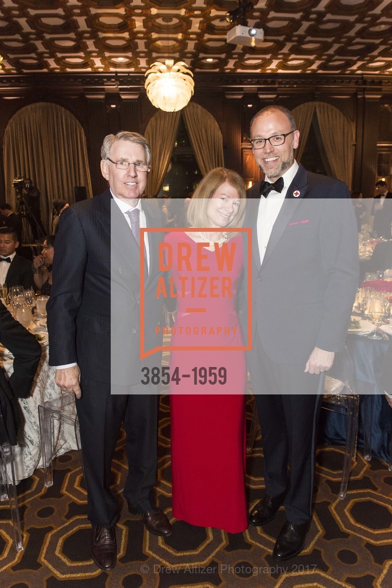 Clint Reilly, Jim Herbert, Kathy Pickering, Trevor Riggen, Red Cross Gala 2017, Julia Morgan Ballroom. 465 California St San Francisco, California 94104, March 11th, 2017, Photo #3854-1959 Clint Reilly, Jim Herbert, Kathy Pickering, Trevor Riggen, Photo #3854-1959