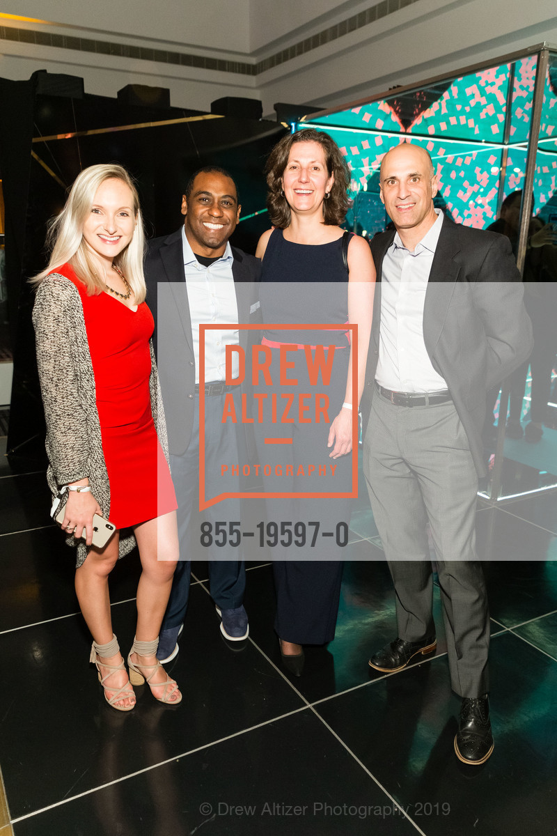 Blair Burke, Julius Robinson, Allison Clark, Patrick Rodrigues, San Francisco Marriott Marquis - Let Your Mind Travel Event, Marriott Marque. 780 Mission Street, November 4th, 2019, Photo #855-19597-0 Blair Burke, Julius Robinson, Allison Clark, Patrick Rodrigues, Photo #855-19597-0