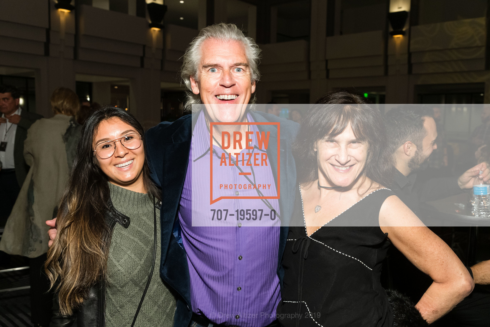 Alejandra Marin, Michael Anthony, Ellen Levin, San Francisco Marriott Marquis - Let Your Mind Travel Event, Marriott Marque. 780 Mission Street, November 4th, 2019, Photo #707-19597-0 Alejandra Marin, Michael Anthony, Ellen Levin, Photo #707-19597-0
