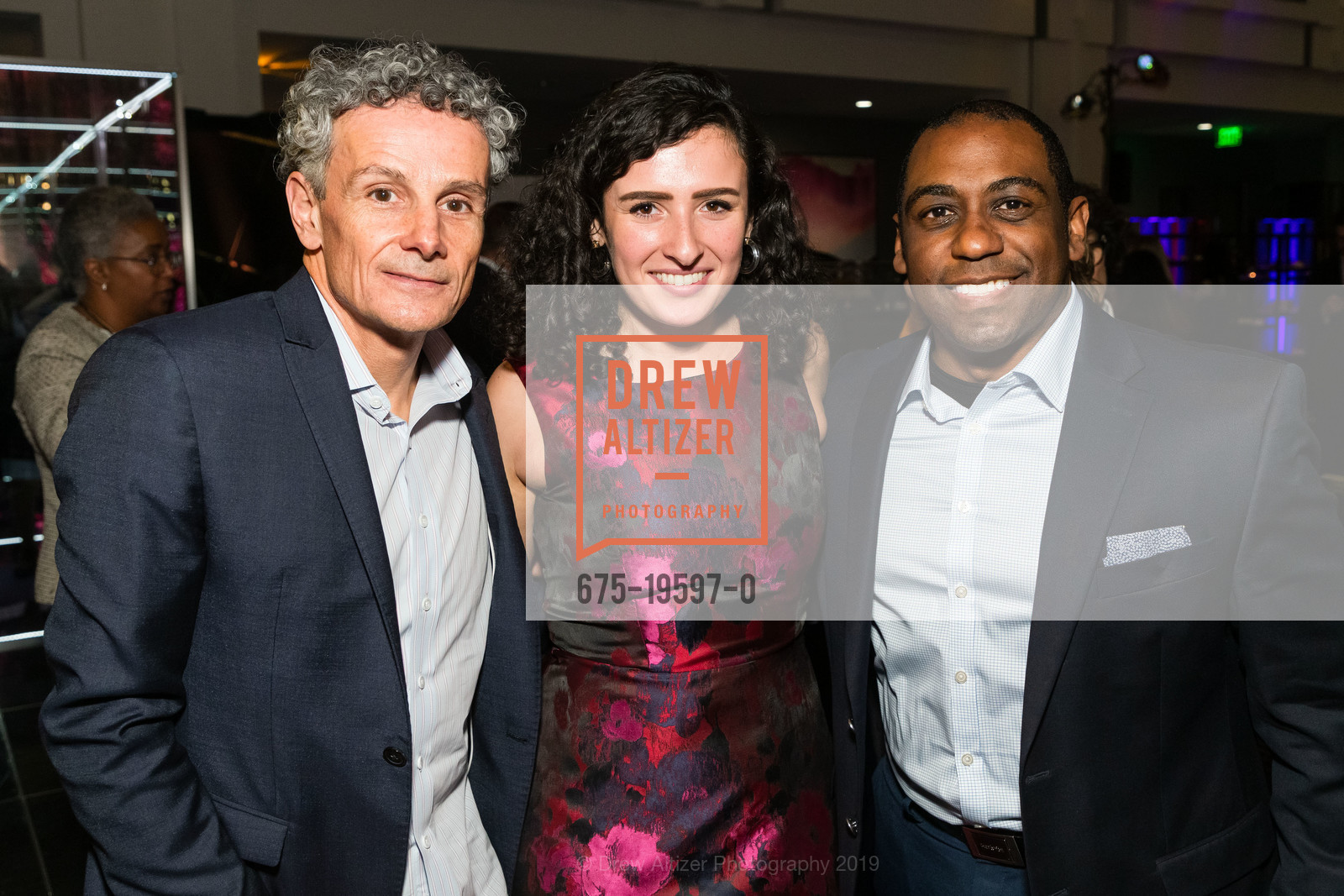 Eric Berlow, Michelle Sanabria, Julius Robinson, San Francisco Marriott Marquis - Let Your Mind Travel Event, Marriott Marque. 780 Mission Street, November 4th, 2019, Photo #675-19597-0 Eric Berlow, Michelle Sanabria, Julius Robinson, Photo #675-19597-0