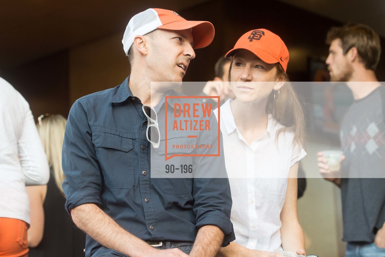 Jon Steinberg, Liz Colletine, Gucci & Vogue Dinner, San Francisco Giants AT&T Park, Virgin America Loft. 24 Willie Mays Plaza, July 10th, 2015, Photo #90-196 Jon Steinberg, Liz Colletine, Photo #90-196