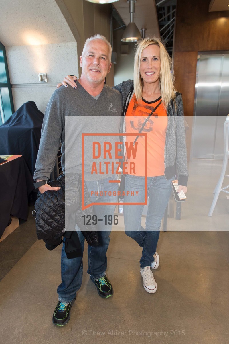 Kevin Johnson, Tamara Johnson, Gucci & Vogue Dinner, San Francisco Giants AT&T Park, Virgin America Loft. 24 Willie Mays Plaza, July 10th, 2015, Photo #129-196 Kevin Johnson, Tamara Johnson, Photo #129-196