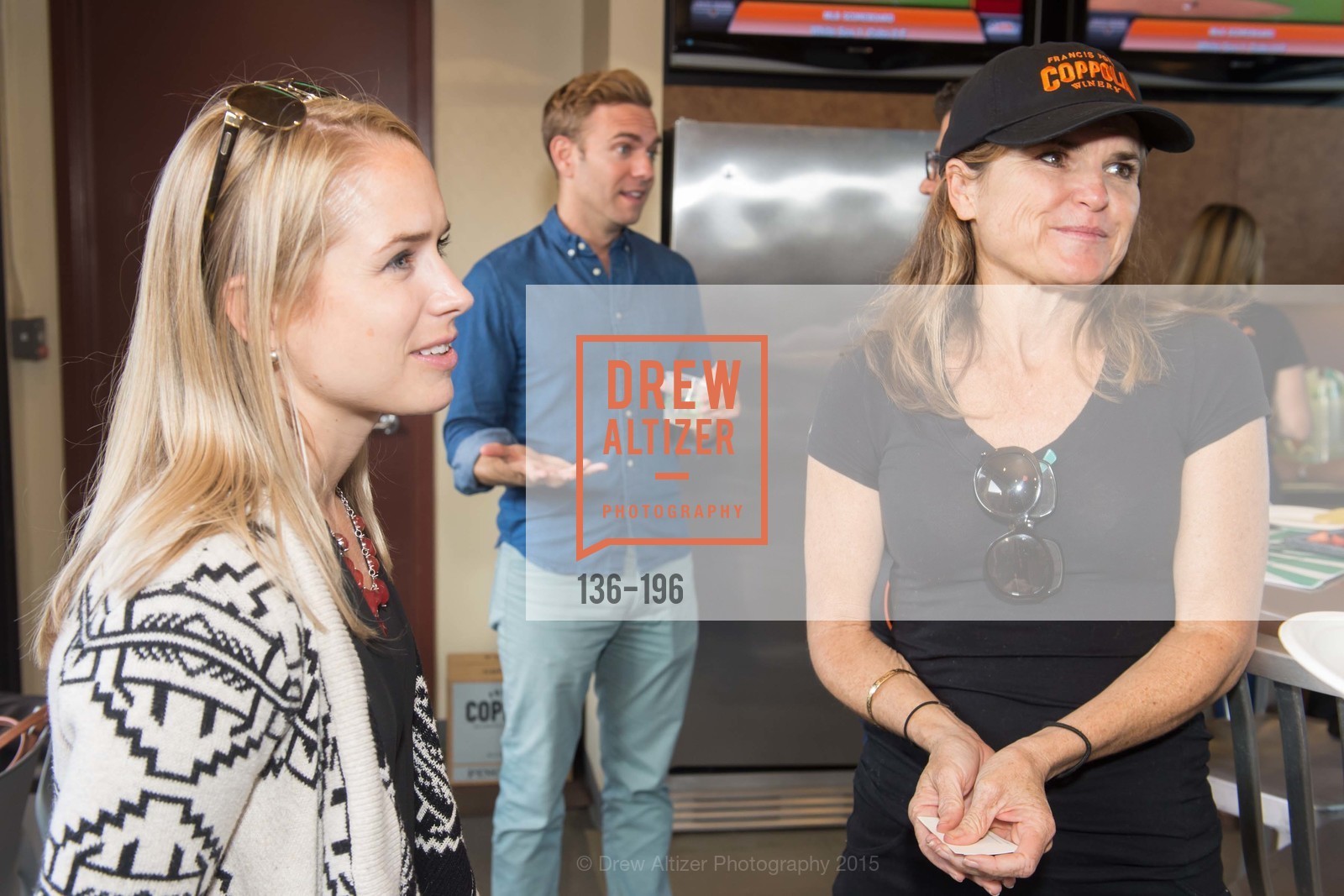 Joline King, Mimi Towle, Francis Ford Coppola Winery Presents Diamond on the Diamond, San Francisco Giants AT&T Park, Virgin America Loft. 24 Willie Mays Plaza, July 10th, 2015,Drew Altizer, Drew Altizer Photography, full-service agency, private events, San Francisco photographer, photographer california