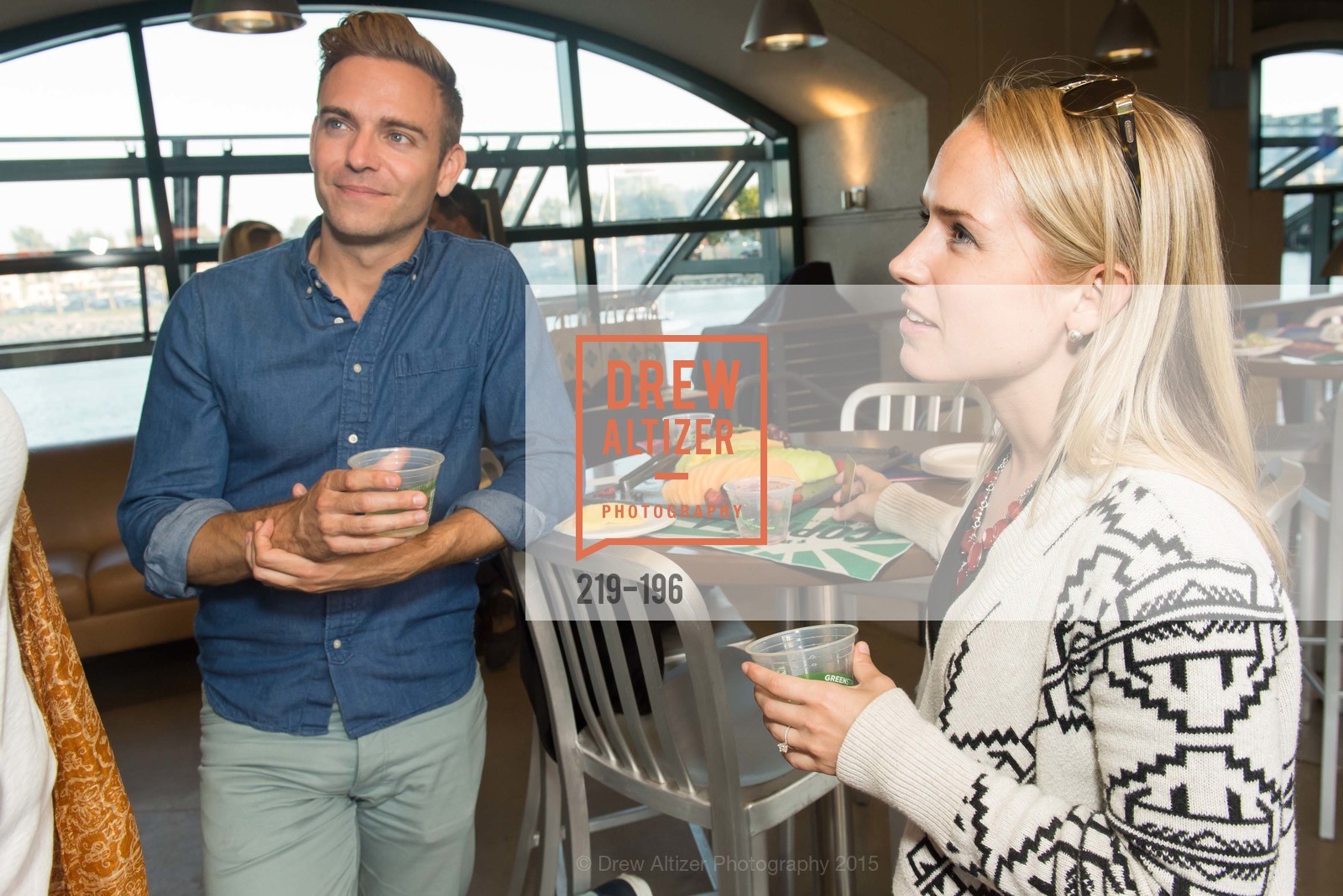 Matthew Rodriguez, Joline King, Francis Ford Coppola Winery Presents Diamond on the Diamond, San Francisco Giants AT&T Park, Virgin America Loft. 24 Willie Mays Plaza, July 10th, 2015,Drew Altizer, Drew Altizer Photography, full-service agency, private events, San Francisco photographer, photographer california