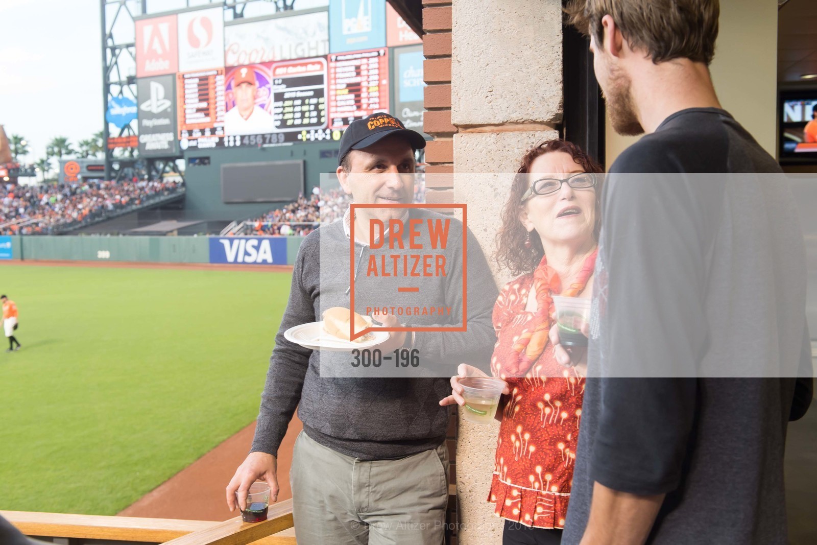 Francois Tordesse, Michele Anna Jordan, Francis Ford Coppola Winery Presents Diamond on the Diamond, San Francisco Giants AT&T Park, Virgin America Loft. 24 Willie Mays Plaza, July 10th, 2015,Drew Altizer, Drew Altizer Photography, full-service agency, private events, San Francisco photographer, photographer california