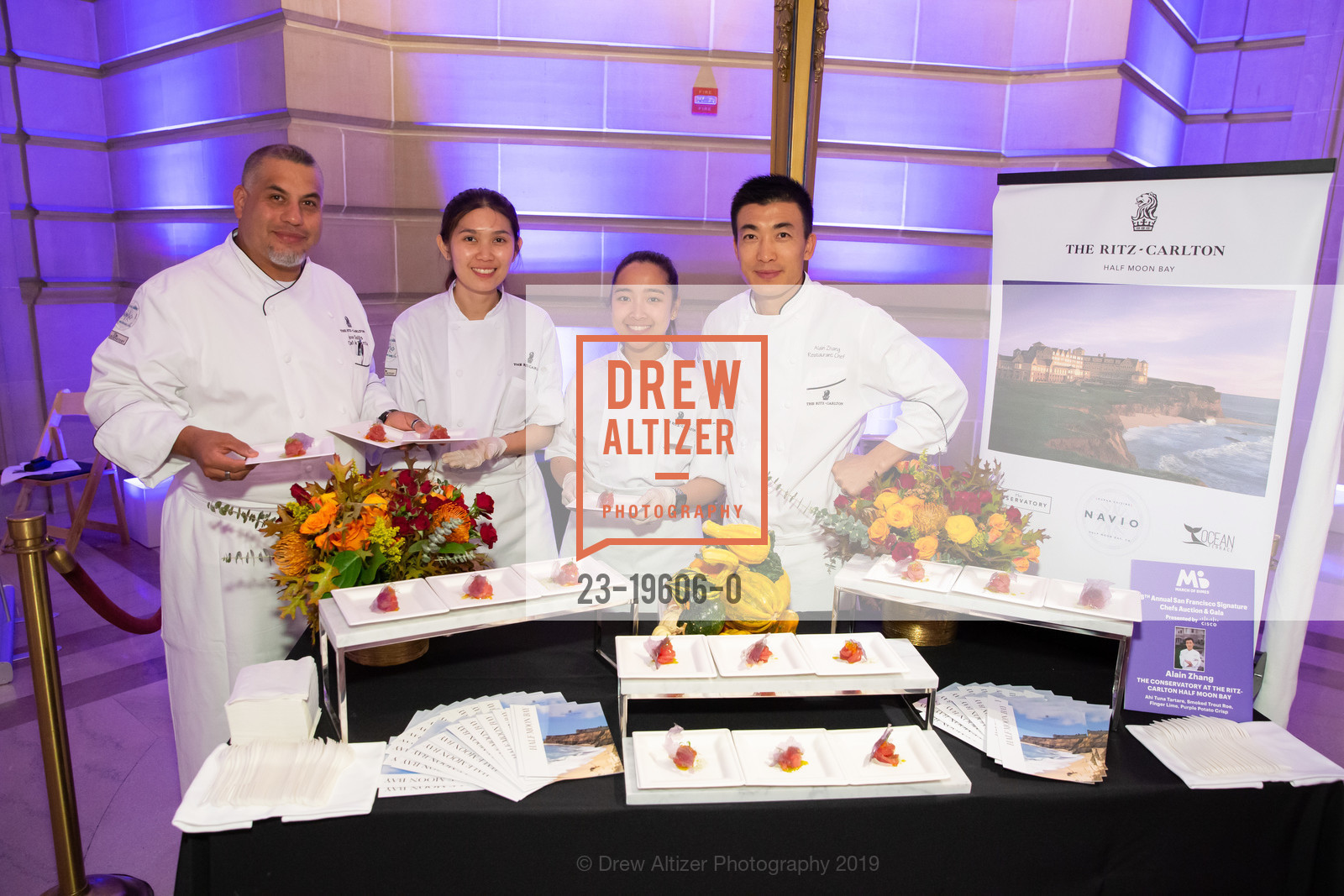 Jose Solis, Guadajar, Alain Zhang, 18th Annual March of Dimes Signature Chefs Auction & Gala, San Francisco City Hall. 1 Dr. Carlton B. Goodlett Place, November 7th, 2019, Photo #23-19606-0 Jose Solis, Guadajar, Alain Zhang, Photo #23-19606-0