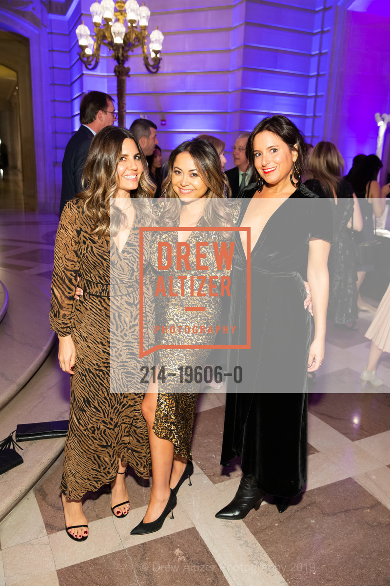 Heather Rosenbaum, Azizah Rowen, Nicole Johnson, 18th Annual March of Dimes Signature Chefs Auction & Gala, San Francisco City Hall. 1 Dr. Carlton B. Goodlett Place, November 7th, 2019, Photo #214-19606-0 Heather Rosenbaum, Azizah Rowen, Nicole Johnson, Photo #214-19606-0