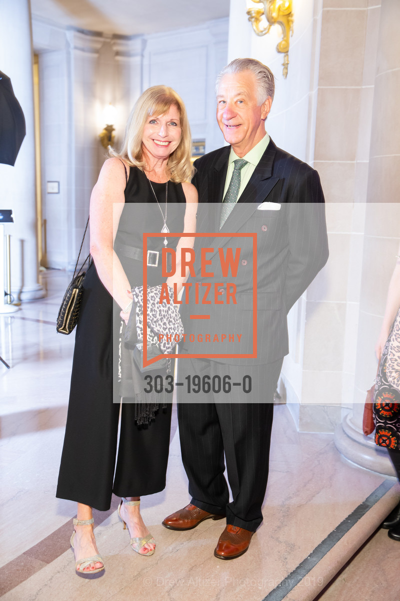 Adele Levin, Christopher Harney, 18th Annual March of Dimes Signature Chefs Auction & Gala, San Francisco City Hall. 1 Dr. Carlton B. Goodlett Place, November 7th, 2019, Photo #303-19606-0 Adele Levin, Christopher Harney, Photo #303-19606-0