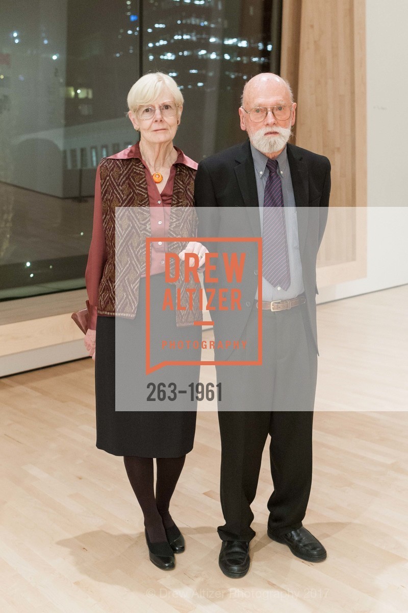 Whitney Chadwick, Robert Bechtle, Matisse/Diebenkorn Preview and Reception at SFMOMA, SF MOMA, March 8th, 2017, Photo #263-1961 Whitney Chadwick, Robert Bechtle, Photo #263-1961