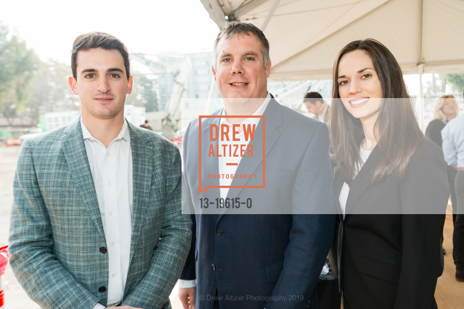 Nick Zolintakis, Casey Wend, Kristin Molano, Groundbreaking for 200 Park Avenue in San Jose, 200 Park Avenue. 200 Park Avenue, November 6th, 2019, Photo #13-19615-0 Nick Zolintakis, Casey Wend, Kristin Molano, Photo #13-19615-0