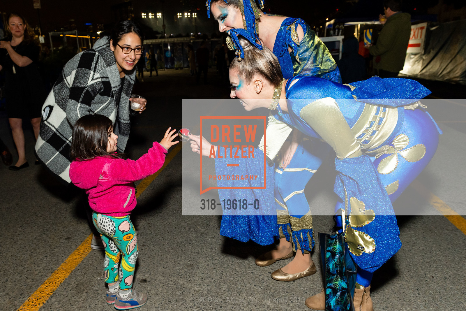 Angela Burt, Maria LaMance, Premiere of AMALUNA by Cirque du Soleil, Oracle Park, Under the Big Top, November 7th, 2019, Photo #318-19618-0 Angela Burt, Maria LaMance, Photo #318-19618-0