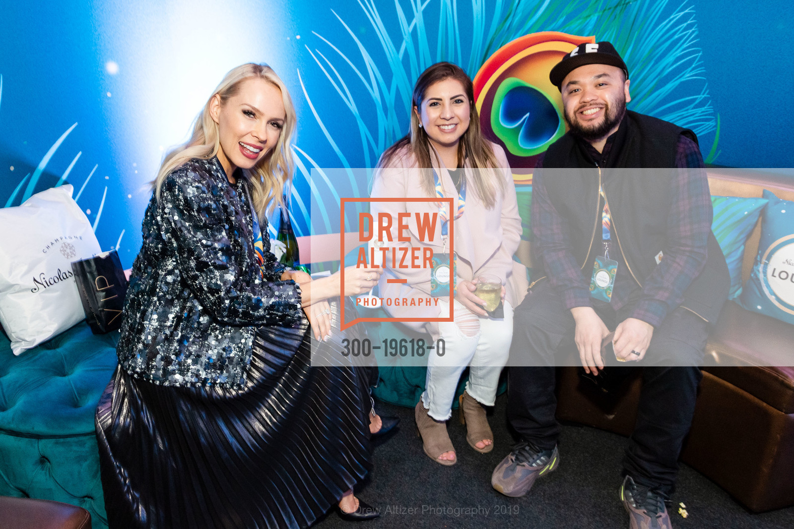 Veronica Levy, Jency Duran, Marty Ibasan, Premiere of AMALUNA by Cirque du Soleil, Oracle Park, Under the Big Top, November 7th, 2019, Photo #300-19618-0 Veronica Levy, Jency Duran, Marty Ibasan, Photo #300-19618-0