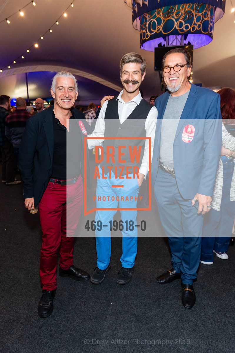 Greg Angelo, Tyler Hartz, Marcelo DeFreitas, Premiere of AMALUNA by Cirque du Soleil, Oracle Park, Under the Big Top, November 7th, 2019, Photo #469-19618-0 Greg Angelo, Tyler Hartz, Marcelo DeFreitas, Photo #469-19618-0