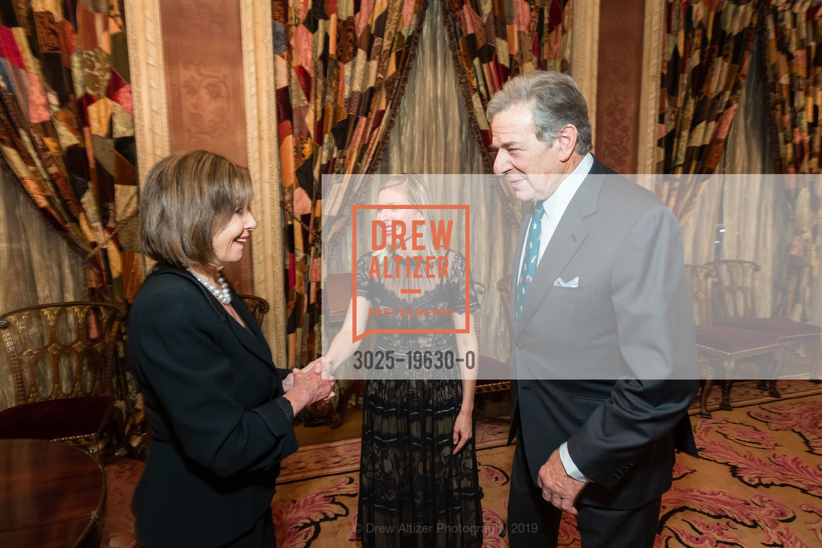 Nancy Pelosi, Jennah Delp Somers, Paul Pelosi, Photo #3025-19630-0