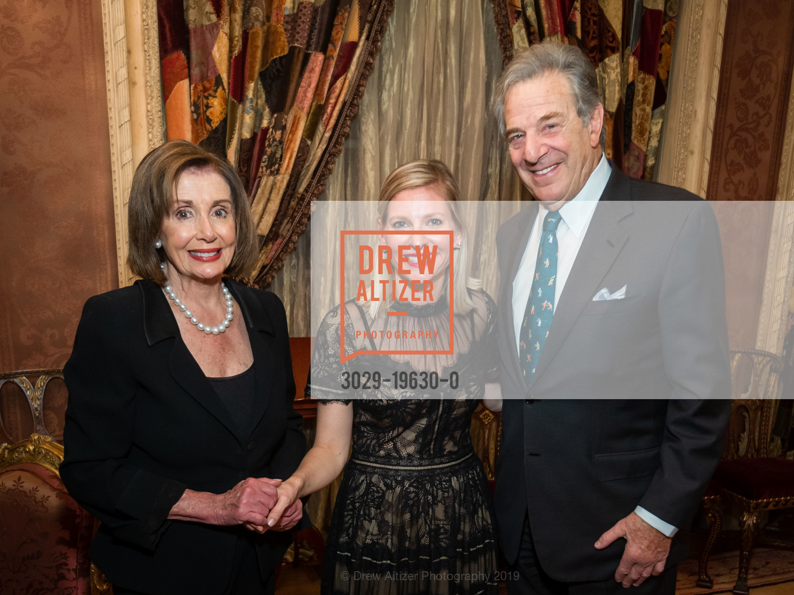 Nancy Pelosi, Jennah Delp Somers, Paul Pelosi, Gordon and Ann Getty Host the Napa Valley Festival, Private Residence, November 7th, 2019, Photo #3029-19630-0 Nancy Pelosi, Jennah Delp Somers, Paul Pelosi, Photo #3029-19630-0