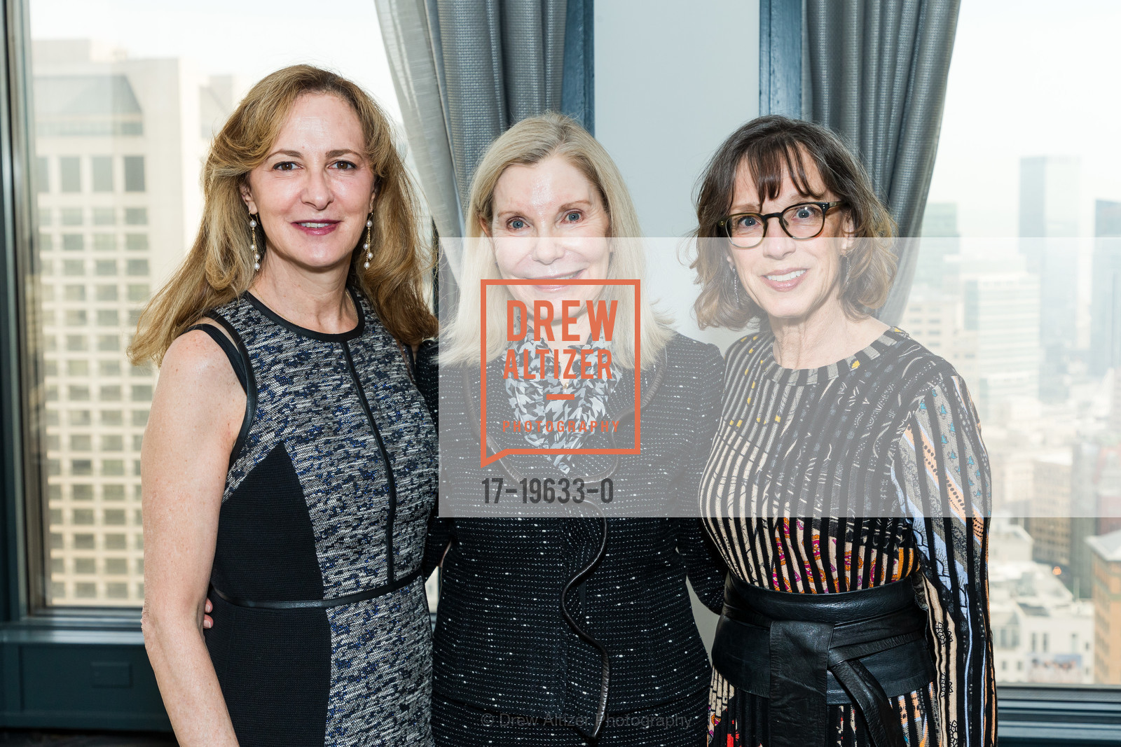 Sylvia Russell, Barbara Traisman, Diana Kissil, SF Opera Annual Meeting & Luncheon 2019, Westin St. Francis - 32nd floor. 335 Powell St, Photo #17-19633-0 Sylvia Russell, Barbara Traisman, Diana Kissil, Photo #17-19633-0