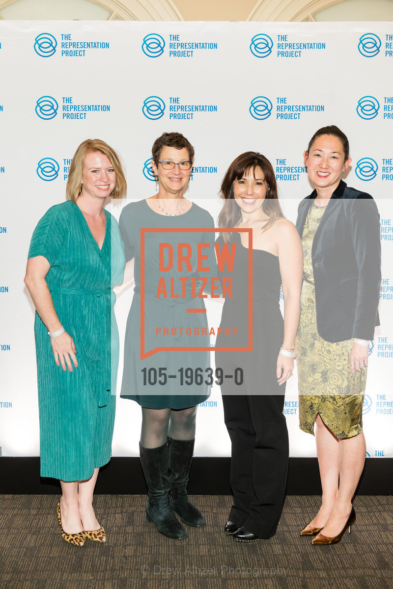 Rachelle Schmidt, Karen Grove, Jodi Hicks, Lisa Matsubara, The Representation Project's Flip The Script: The New American Dream 2019, SF Ferry Building. 1 The Embarcadero, Photo #105-19639-0 Rachelle Schmidt, Karen Grove, Jodi Hicks, Lisa Matsubara, Photo #105-19639-0