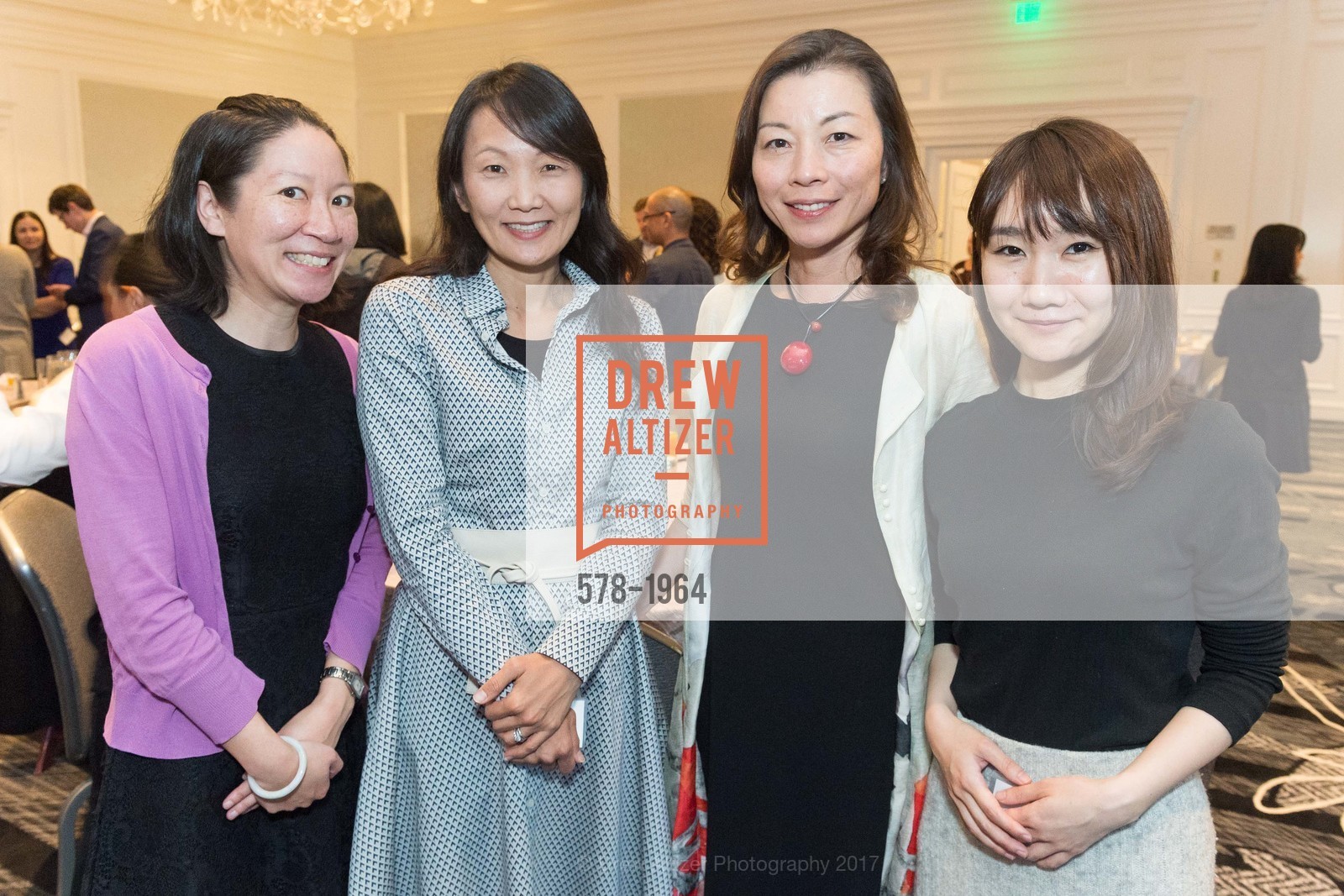 Genevieve Leung, Yuko Uchikoshi, Nica Hoeft, Reiko Otsuka, Bay Area Discovery Museum's Creativity Forum 2017, The Ritz Carlton. 600 Stockton St, San Francisco, CA 94108, March 10th, 2017, Photo #578-1964 Genevieve Leung, Yuko Uchikoshi, Nica Hoeft, Reiko Otsuka, Photo #578-1964