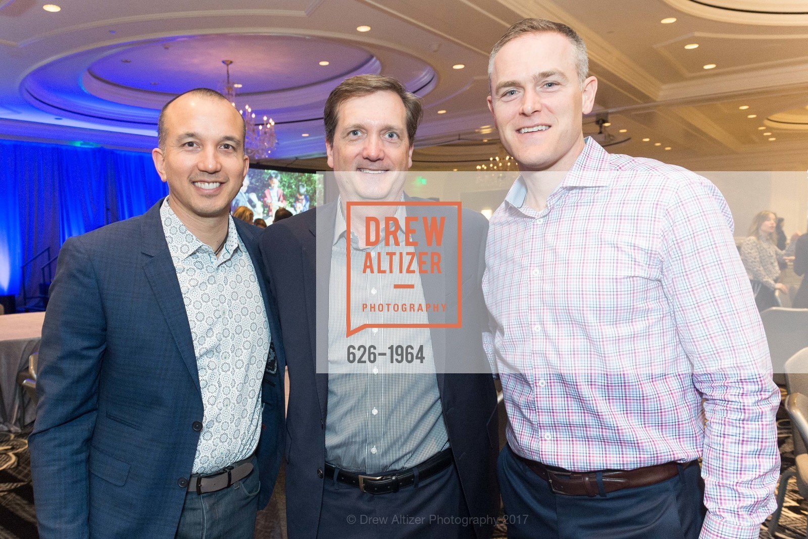 Ken Zaloom, Michael Wais, Jeff Spaulding, Bay Area Discovery Museum's Creativity Forum 2017, The Ritz Carlton. 600 Stockton St, San Francisco, CA 94108, March 10th, 2017, Photo #626-1964 Ken Zaloom, Michael Wais, Jeff Spaulding, Photo #626-1964