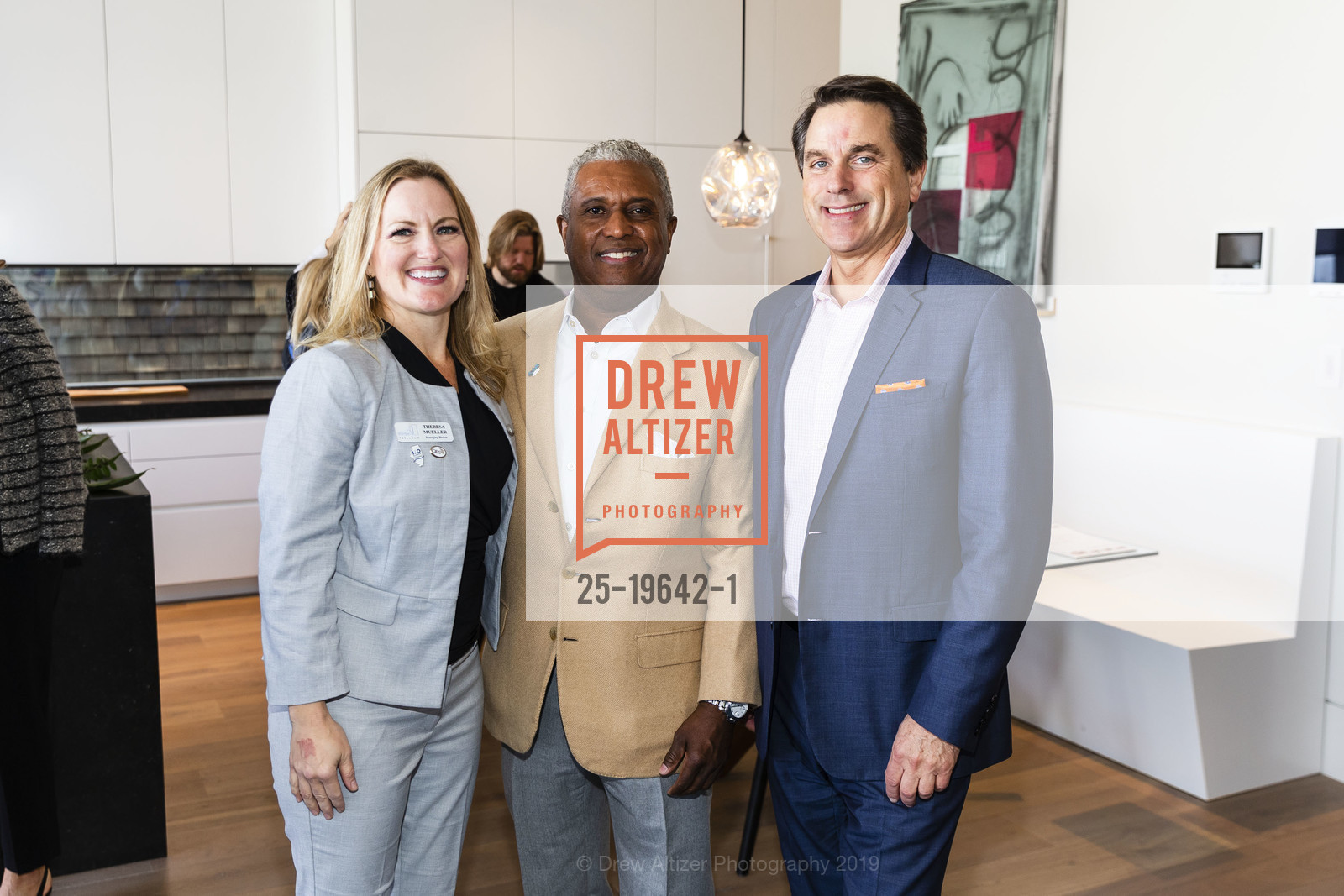 Theresa Muller, Joske Thompson, Gregory Malin, Pacific Union/Compass Hosts Brunch for FIABCI, Private Residence, November 9th, 2019, Photo #25-19642-1 Theresa Muller, Joske Thompson, Gregory Malin, Photo #25-19642-1