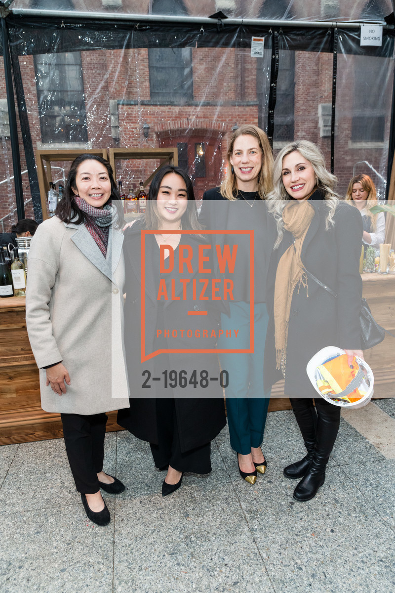 Carrie Leung, Robyn Chang, Rashel Cordova, Elise Bain, Four Seasons' Topping Off Private Residences Celebration, Jessie Square. 706 Mission St, November 13th, 2019, Photo #2-19648-0 Carrie Leung, Robyn Chang, Rashel Cordova, Elise Bain, Photo #2-19648-0