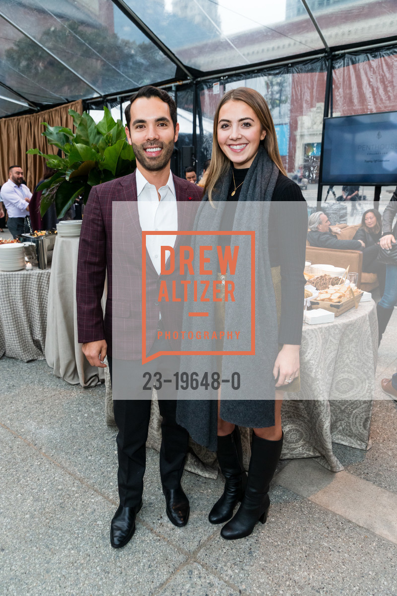 Alex Hachiya, Jayme Costello, Four Seasons' Topping Off Private Residences Celebration, Jessie Square. 706 Mission St, November 13th, 2019, Photo #23-19648-0 Alex Hachiya, Jayme Costello, Photo #23-19648-0