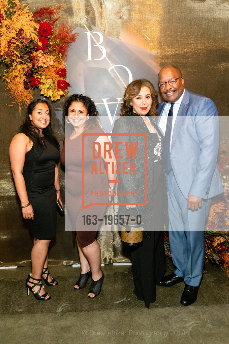 Priya Sandhu, Kavita Sandhu, Lupe Villalobos, Don Tynes, Best of Wine Country 2019, The Pearl. 601 19th St, San Francisco, CA 94107, November 12th, 2019, Photo #163-19657-0 Priya Sandhu, Kavita Sandhu, Lupe Villalobos, Don Tynes, Photo #163-19657-0