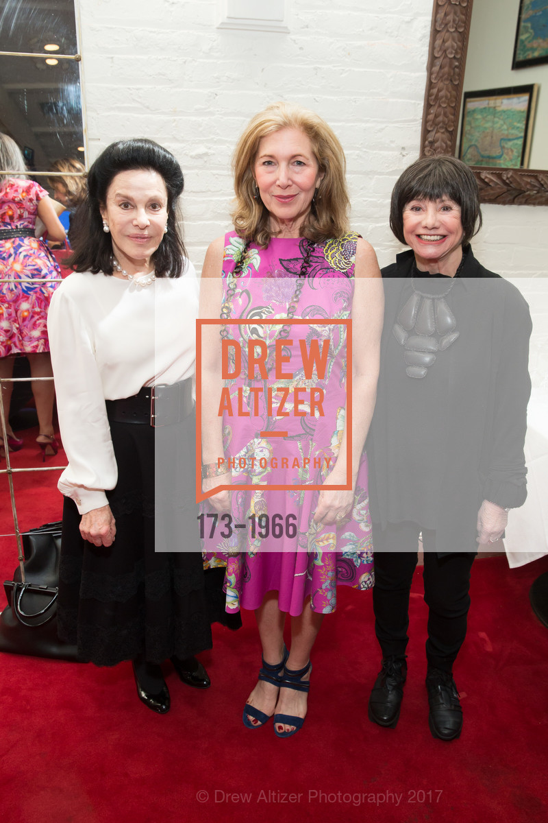 Francoise Skurman, Janie Friend, Libby Tate, Women Helping Women San Francisco 2017, Villa Taverna. 27 Hotaling Place, March 13th, 2017, Photo #173-1966 Francoise Skurman, Janie Friend, Libby Tate, Photo #173-1966