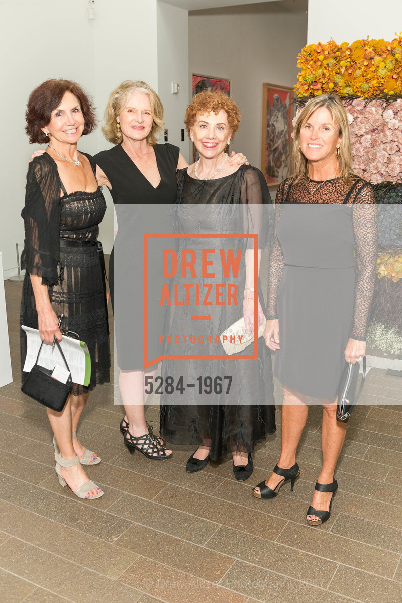 Pam Martori, Diane Green, Pamela Dekema, Rayna Bernard, Bouquets to Art 2017 at the de Young Museum, de Young Museum, March 13th, 2017, Photo #5284-1967 Pam Martori, Diane Green, Pamela Dekema, Rayna Bernard, Photo #5284-1967