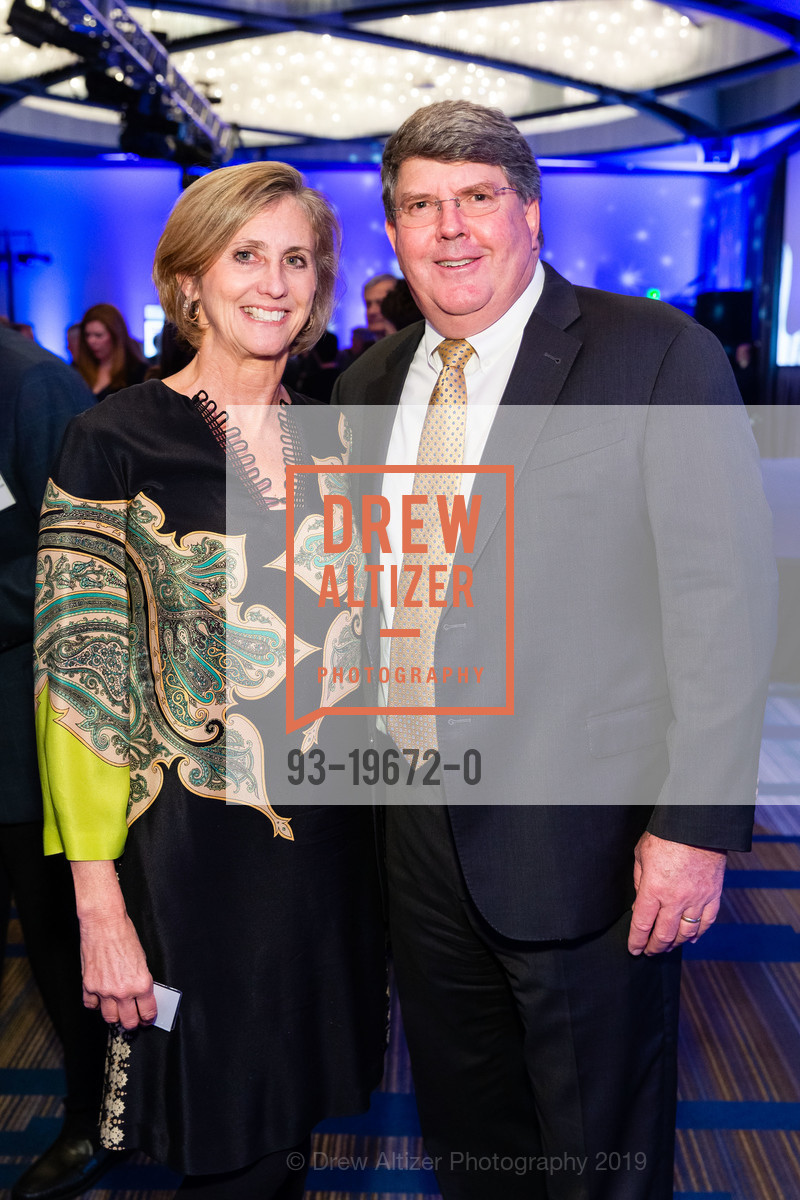 Sheri Brisson, Jeff Gerard, 74th Annual Bay Area Business Hall of Fame Awards, Hyatt Regency Embarcadero. 5 Embarcadero Center, November 14th, 2019, Photo #93-19672-0 Sheri Brisson, Jeff Gerard, Photo #93-19672-0