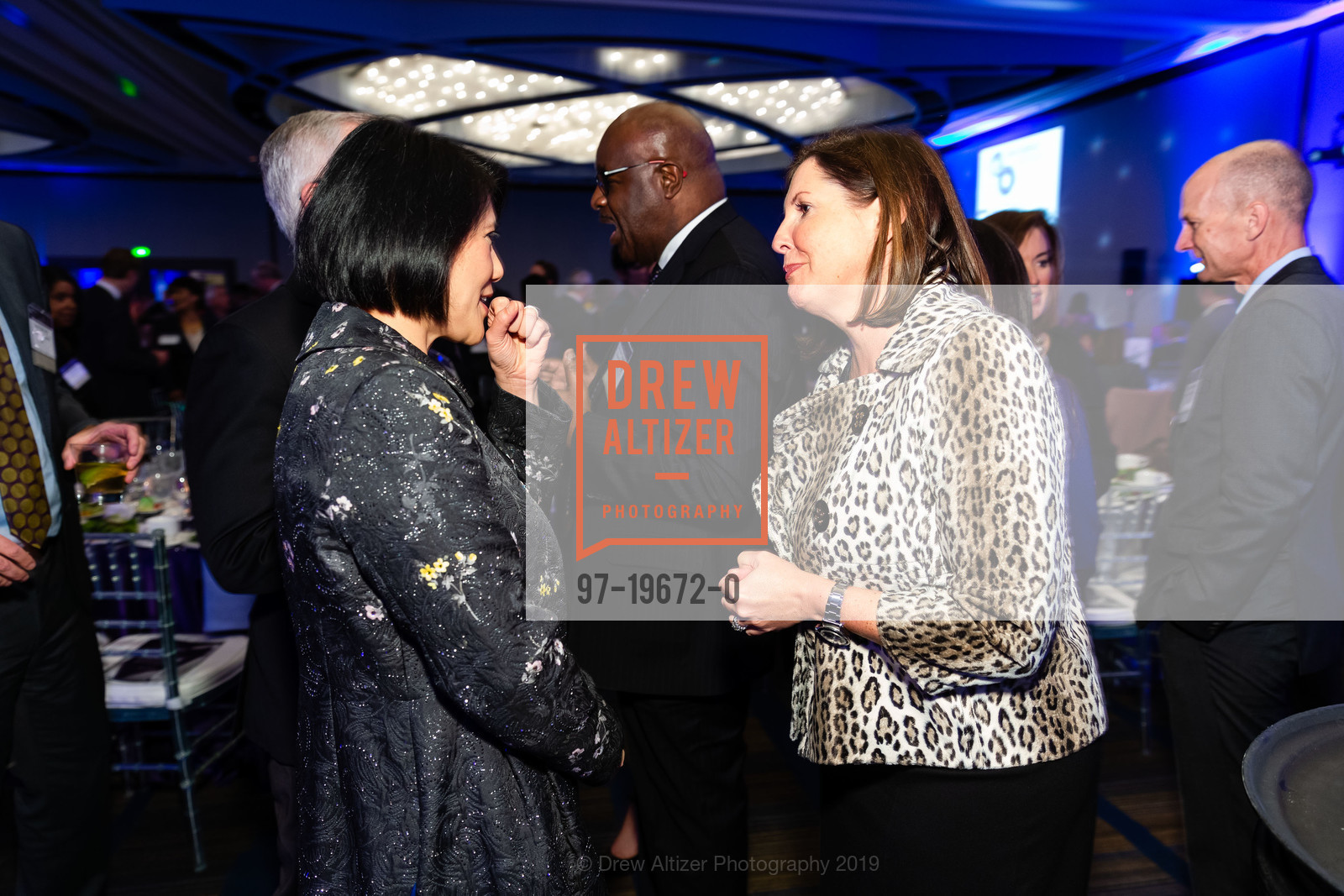 Janet Liang, Kirsten Rhoades, 74th Annual Bay Area Business Hall of Fame Awards, Hyatt Regency Embarcadero. 5 Embarcadero Center, November 14th, 2019, Photo #97-19672-0 Janet Liang, Kirsten Rhoades, Photo #97-19672-0