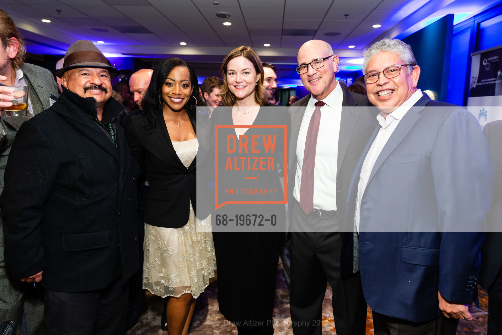 Roberto Hernandez, Malia Cohen, Kristina Wunderman, Jim Wunderman, Sam Ruiz, Photo #68-19672-0