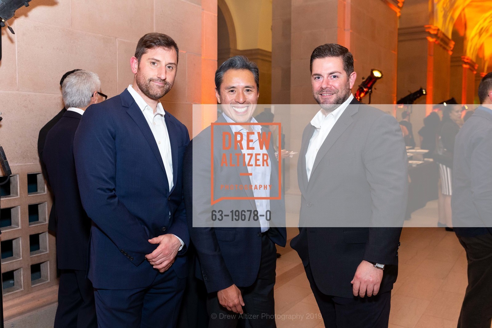 MIchael Stetka, John Cu, Matthew Lewis, Ebbies - Excellence in Business Awards 2019, Herbst Theater. 401 Van Ness Ave, November 14th, 2019, Photo #63-19678-0 MIchael Stetka, John Cu, Matthew Lewis, Photo #63-19678-0