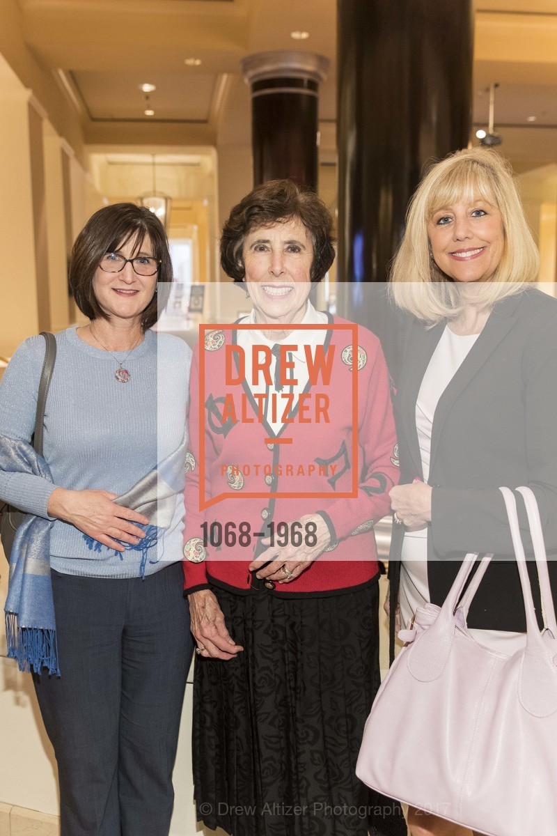 Jill Stanley, Joanne Prolo, Susan Lucas Taylor, Stanford Medicine Women's Health Luncheon, Fairmont San Jose. 170 S Market St San Jose, California 95113, March 14th, 2017, Photo #1068-1968 Jill Stanley, Joanne Prolo, Susan Lucas Taylor, Photo #1068-1968