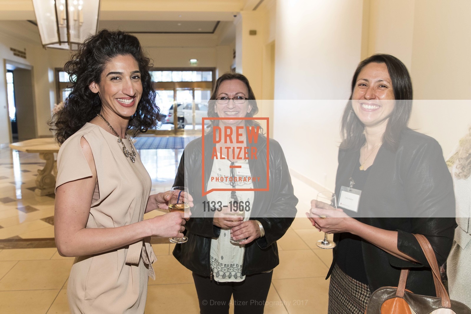 Venita Chandra, Nelva Jones, Cathy Hutton, Stanford Medicine Women's Health Luncheon, Fairmont San Jose. 170 S Market St San Jose, California 95113, March 14th, 2017, Photo #1133-1968 Venita Chandra, Nelva Jones, Cathy Hutton, Photo #1133-1968