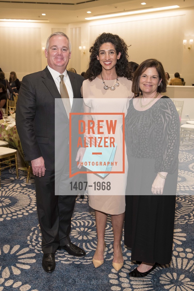 Brian Neel, Venita Chandra, Michelle Barsanti, Stanford Medicine Women's Health Luncheon, Fairmont San Jose. 170 S Market St San Jose, California 95113, March 14th, 2017, Photo #1407-1968 Brian Neel, Venita Chandra, Michelle Barsanti, Photo #1407-1968