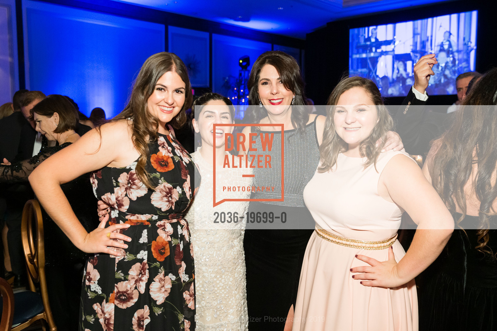 Elizabeth Mitropoulos, Victoria Cella, Christine Korkos, Alexa Korkos, Hellenic Charity Ball 2019, Westin St. Francis. 335 Powell St, November 16th, 2019, Photo #2036-19699-0 Elizabeth Mitropoulos, Victoria Cella, Christine Korkos, Alexa Korkos, Photo #2036-19699-0