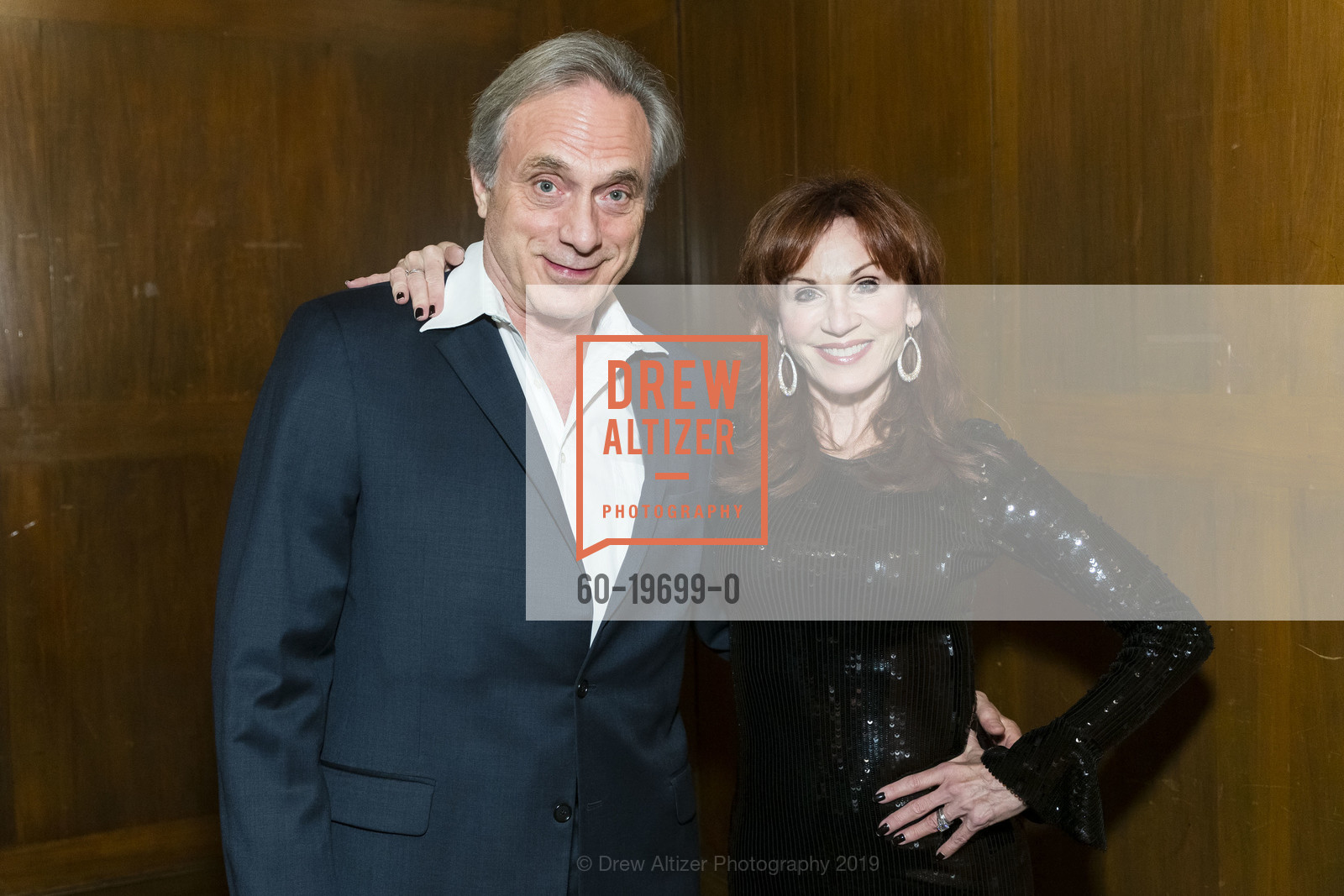 Michael Brown, Marilu Henner, Hellenic Charity Ball 2019, Westin St. Francis. 335 Powell St, November 16th, 2019, Photo #60-19699-0 Michael Brown, Marilu Henner, Photo #60-19699-0