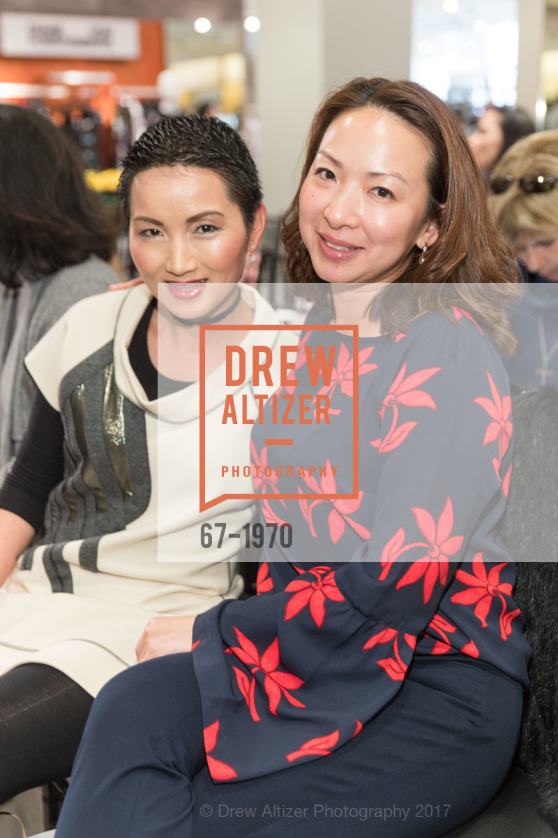Shannon Yee, Carmen Ho, DVF Creative Designer Jonathan Saunders and Joe Zee Fashion Chat and Show, Neiman Marcus, CUSP, Fourth Floor. 150 Stockton St, March 16th, 2017, Photo #67-1970 Shannon Yee, Carmen Ho, Photo #67-1970