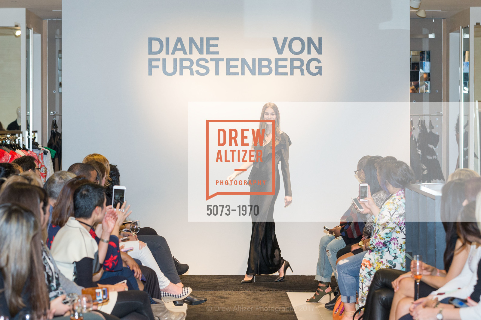 Model At Dvf Creative Designer Jonathan Saunders And Joe Zee